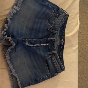 Hollister jean shorts